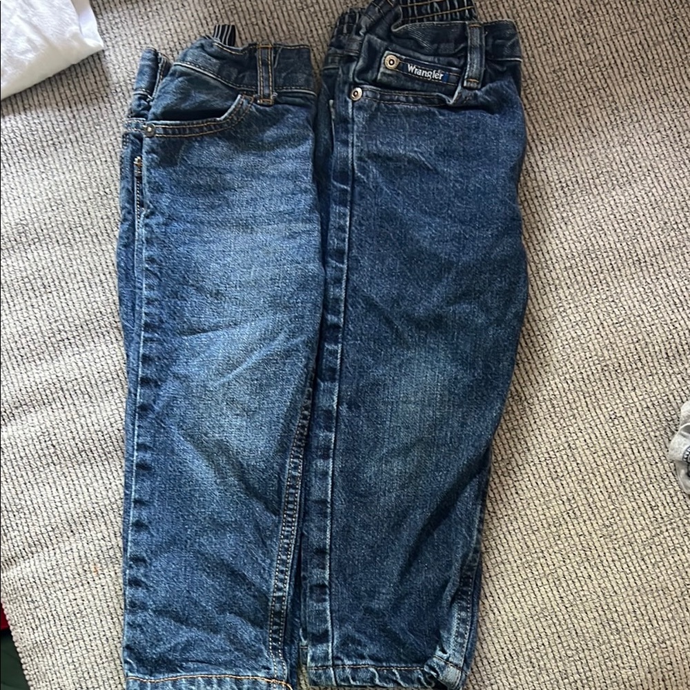 Wrangler Blue Denim Jeans Classic Style